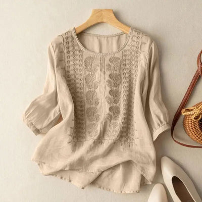 Roosje – Embroidered Blouse