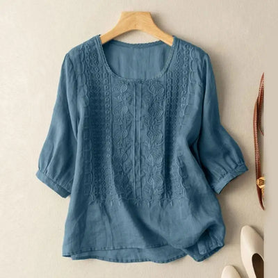 Roosje – Embroidered Blouse
