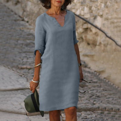 Teza - V-Neck Dress