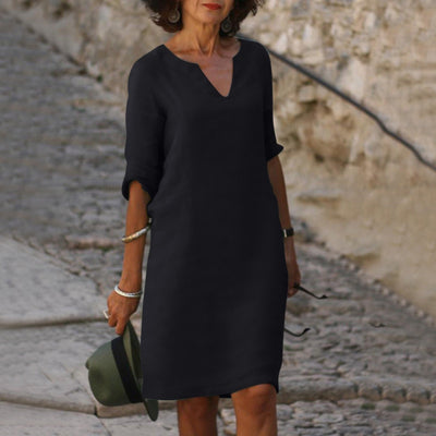 Teza - V-Neck Dress