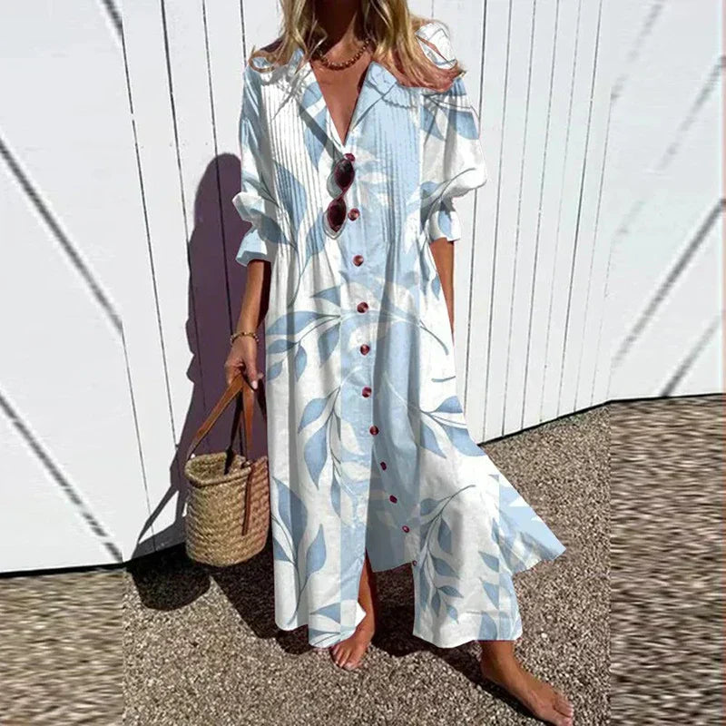 Effortless Maxi Dress – Timeless Elegance with Unique Prints