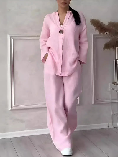 Juliette - Casual Linen Set