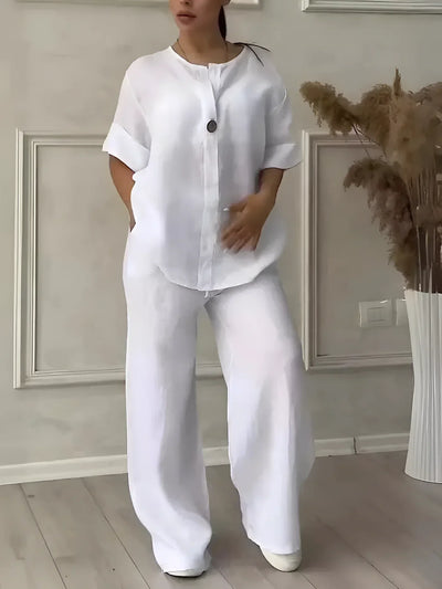 Juliette - Casual Linen Set