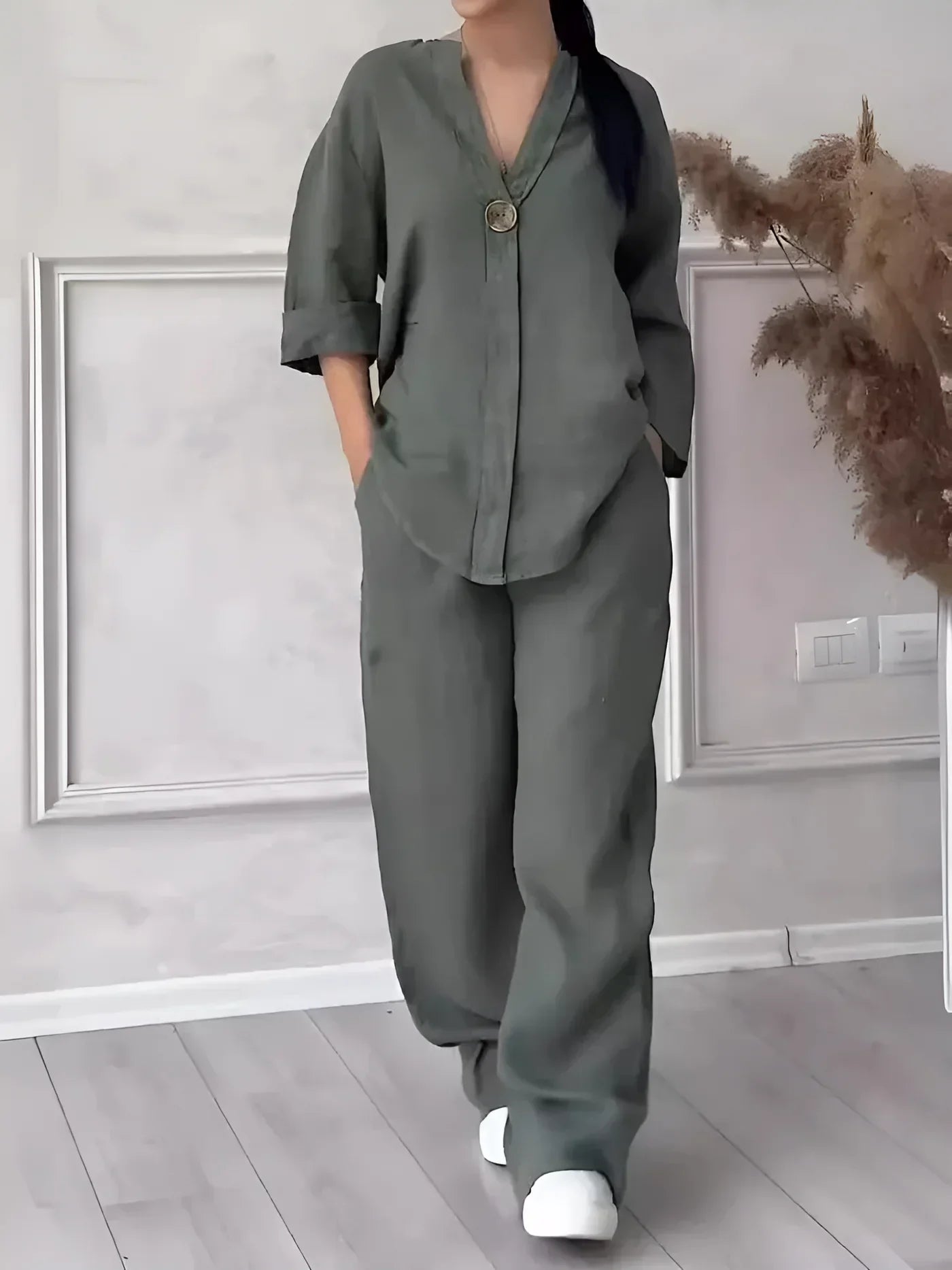Juliette - Casual Linen Set