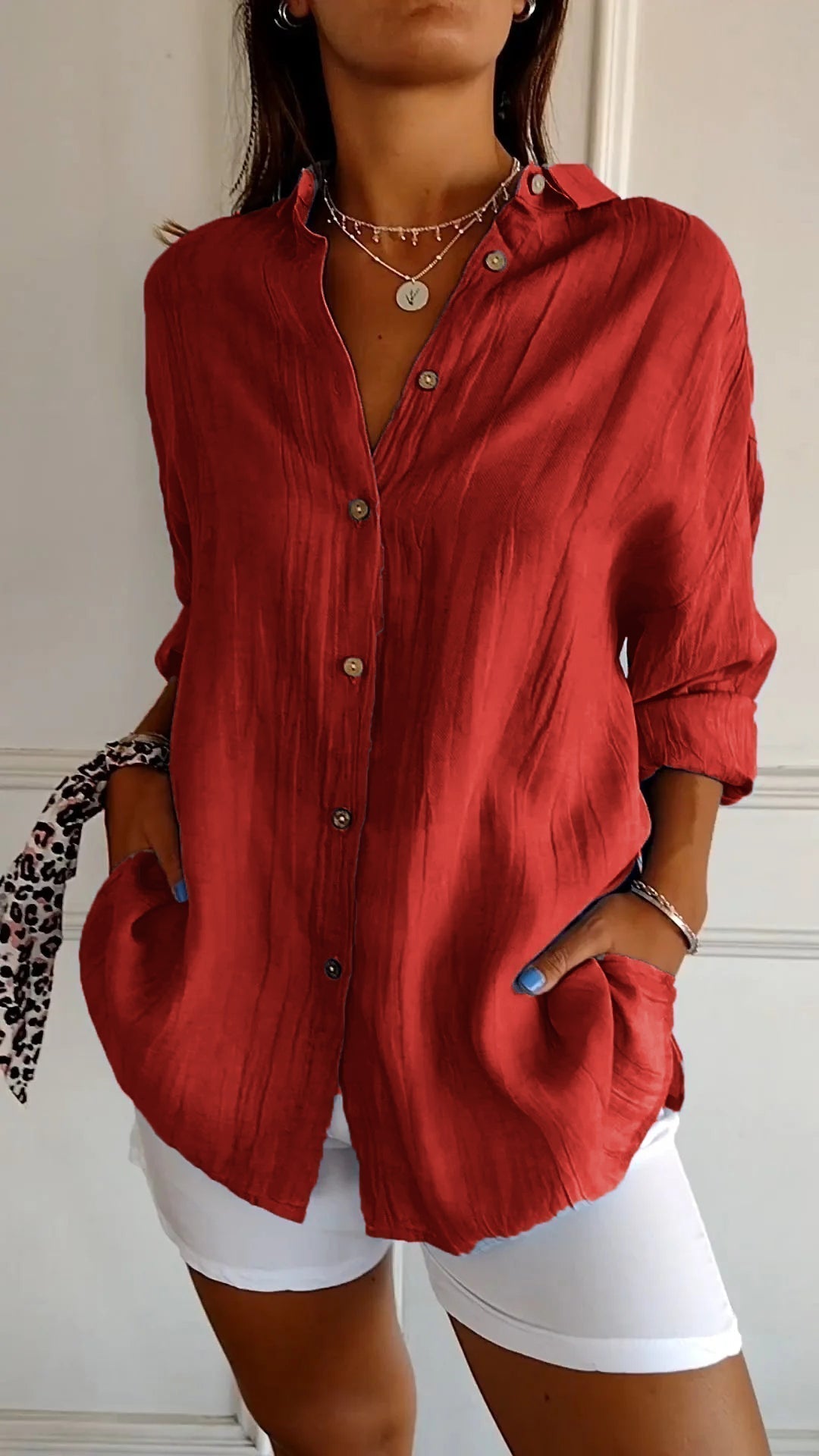 Scottie - Oversized Blouse