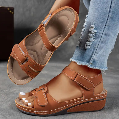 Deborah - Orthopedic Sandals with Wedge Heels