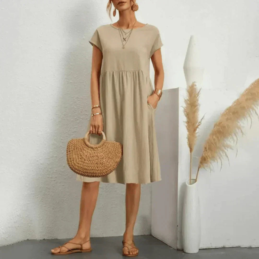 Janet – Relaxed Midi Dress