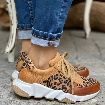 Ellery - Comfortable Leopard Sneakers