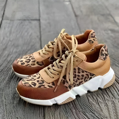 Ellery - Comfortable Leopard Sneakers
