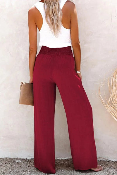 Effortlessly Chic High-Waist Trousers for Timeless Elegance