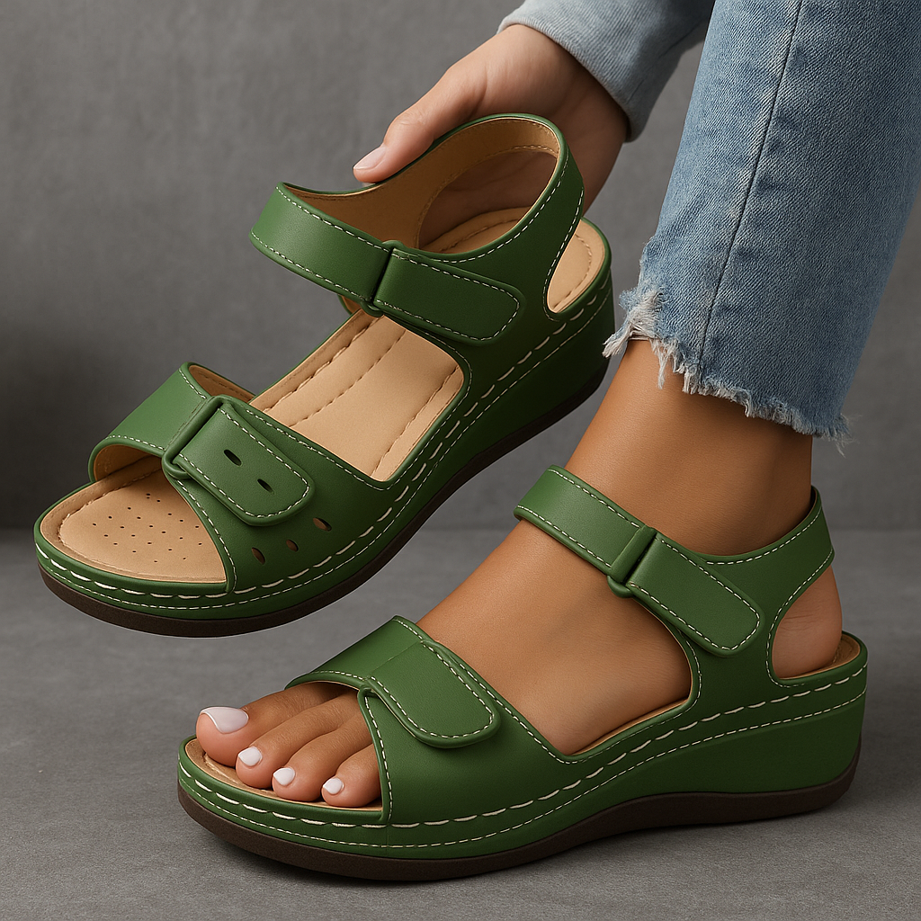 Deborah - Orthopedic Sandals with Wedge Heels