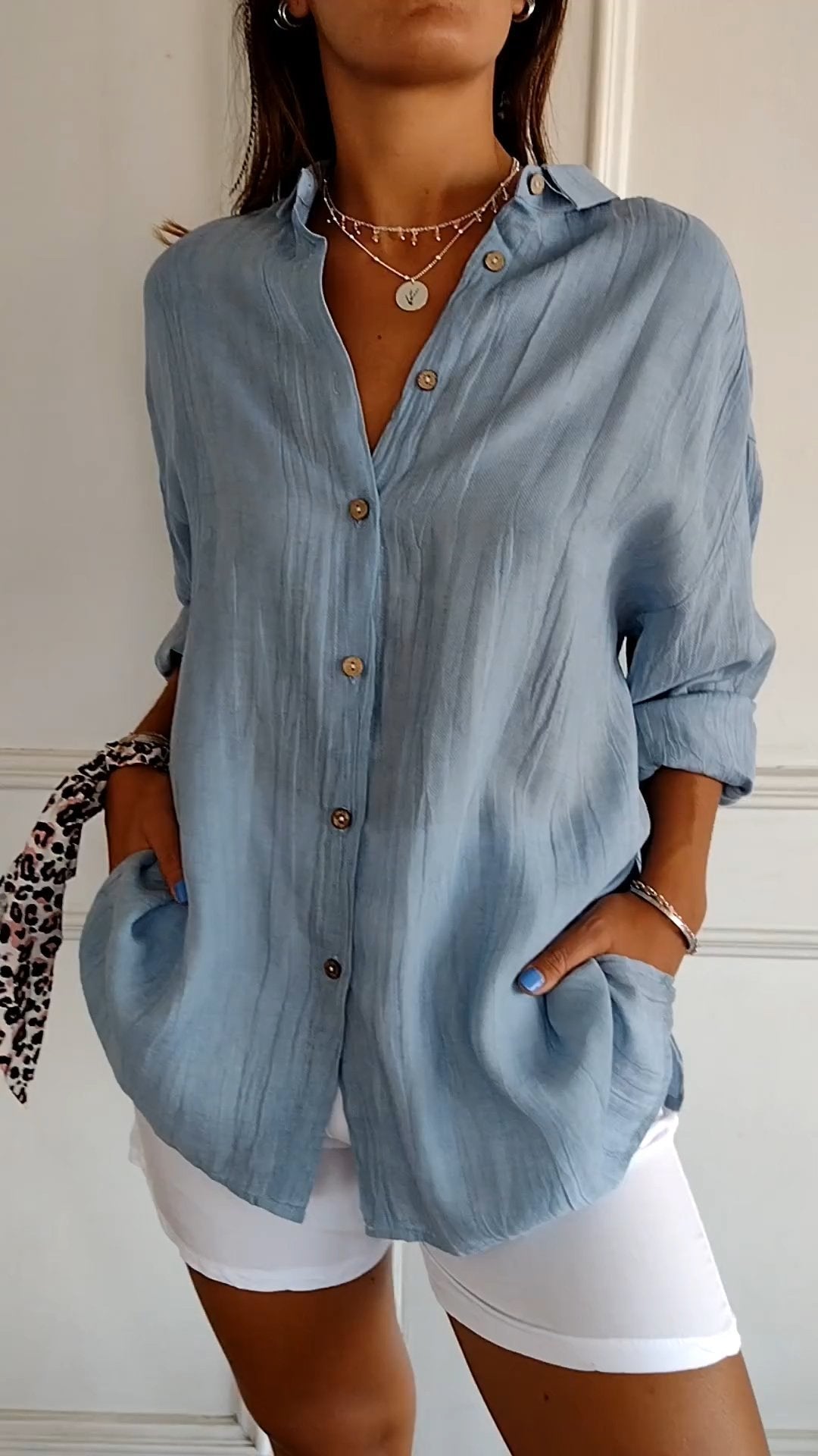Scottie - Oversized Blouse