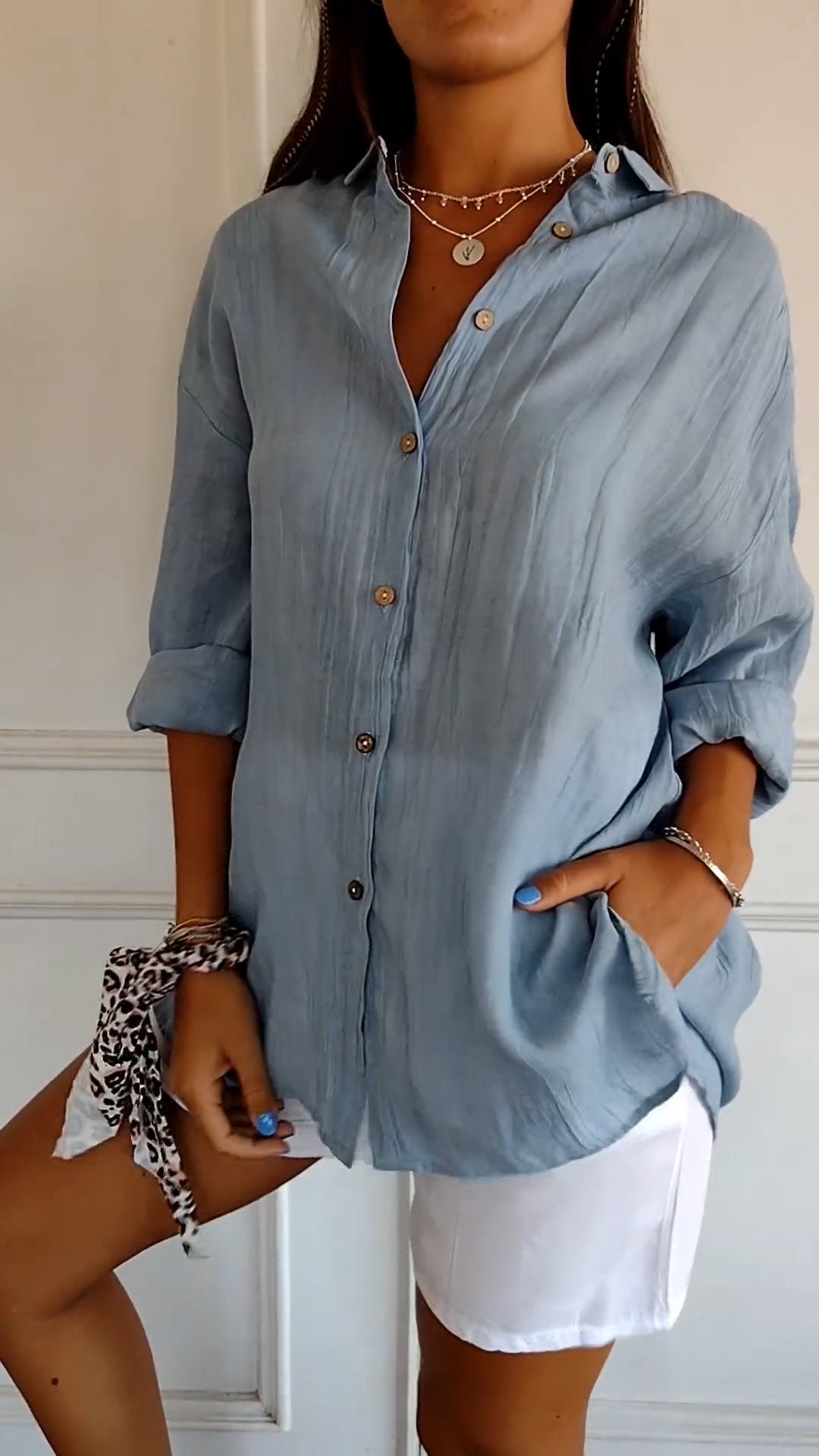 Scottie - Oversized Blouse