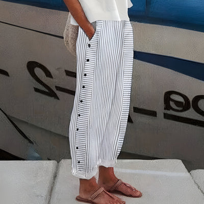 Elegant Lightweight Linen Trousers for Effortless Summer Chic