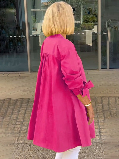 Janneke - Long Cotton Coat