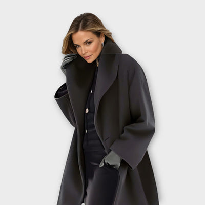 Jenny - Windproof wool coat