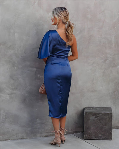 Sadie - Elegant Asymmetrical Dress