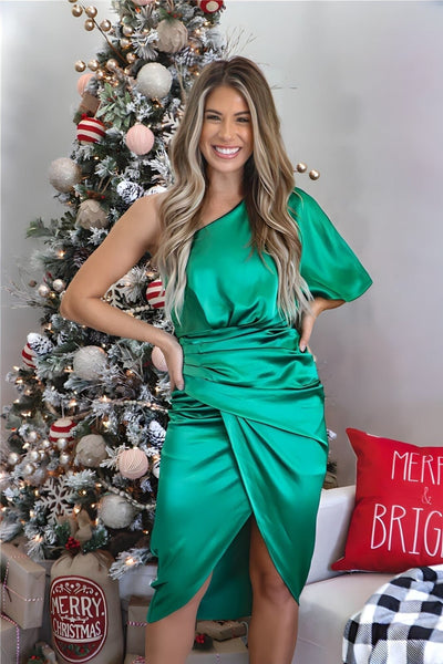 Sadie - Elegant Asymmetrical Dress