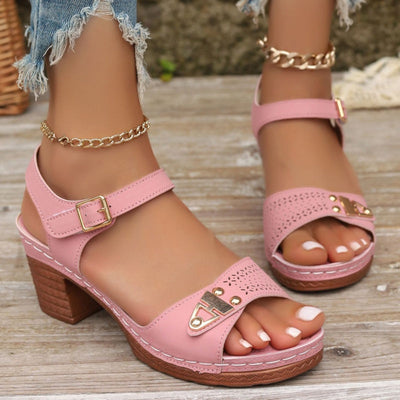 Jonna - Orthopedic Sandals with block heel