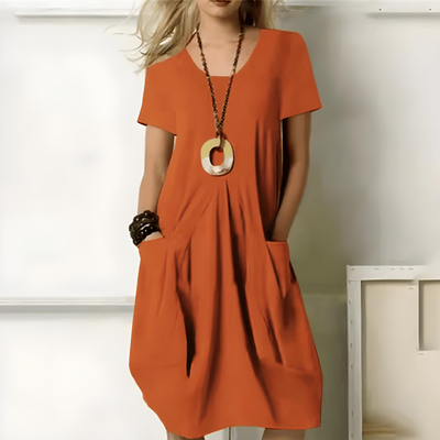Mary | Stylish Dress with Tummy Coverage