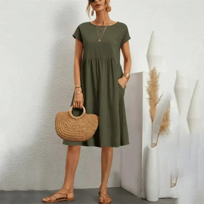 Janet – Relaxed Midi Dress