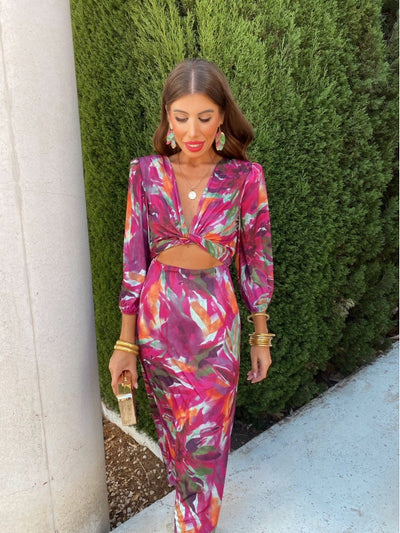 Lily - Elegant Dress with Cut-Out